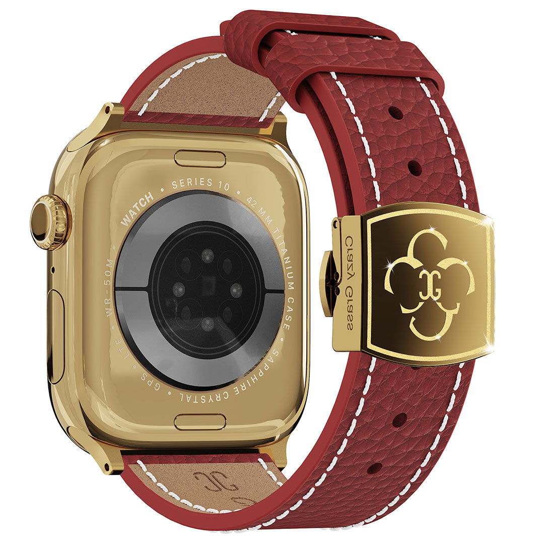 CG Leather Watch Band For Apple Watch