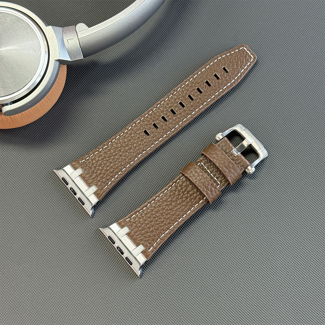 AP Lychee Leather Band For Apple Watch