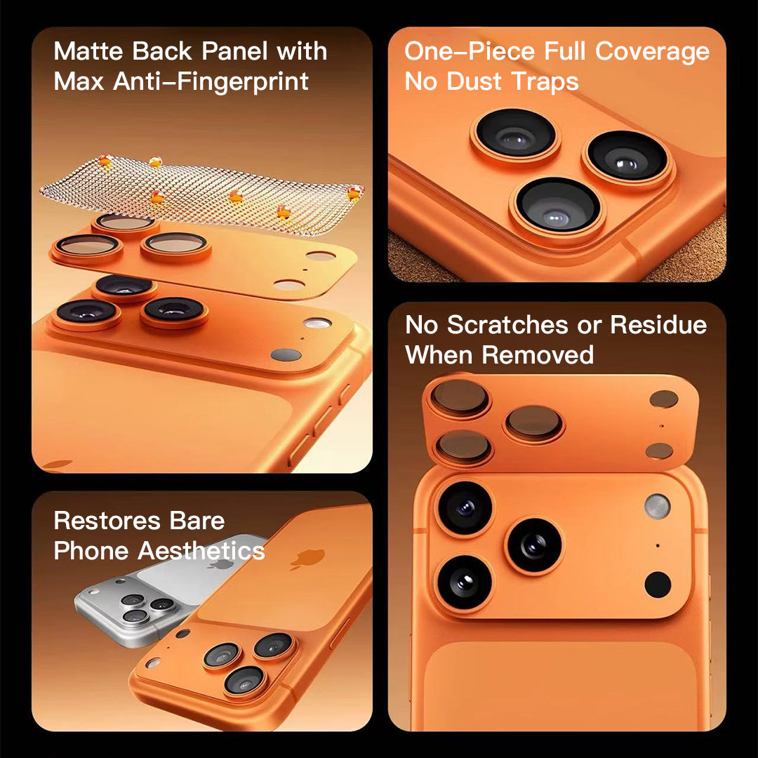 AR anti-reflective lens film for iPhone 17