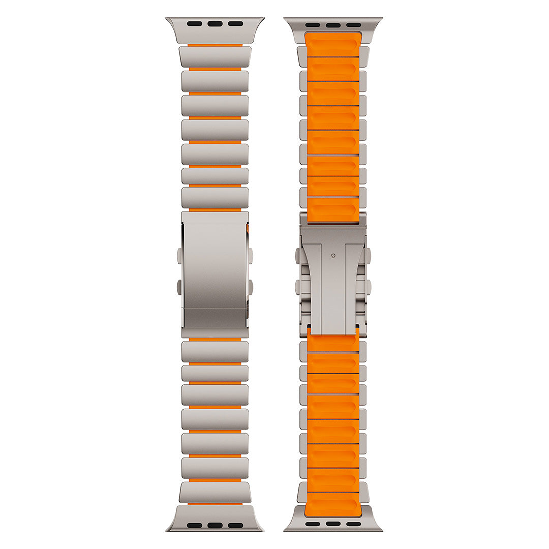 SPACE9 TITANIUM FKM BAND [GlideLock Clasp]