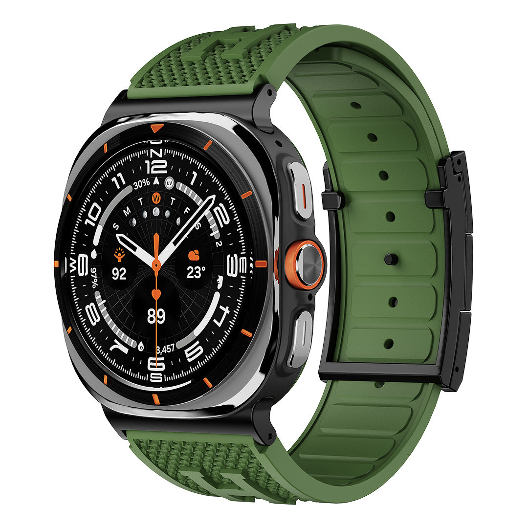 Holiday Weave Silicone Band For Galaxy Watch