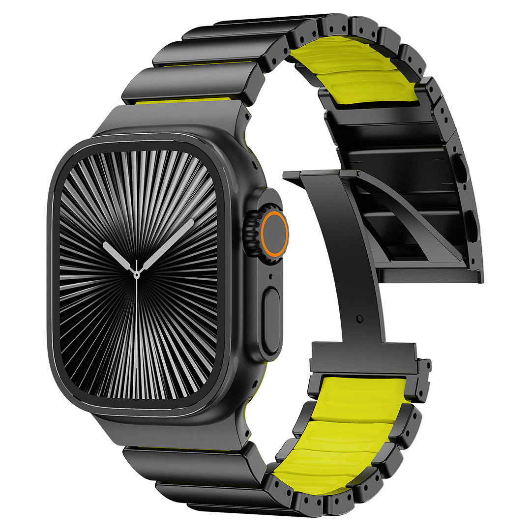 SPACE9 TITANIUM FKM BAND [GlideLock Clasp]