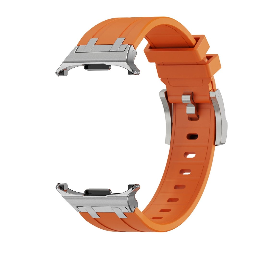 #COLOR_Silver Adapter-Orange Band