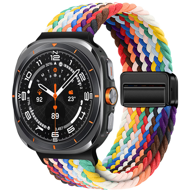 Nylon Braided Magnetic buckle Band For Galaxy Watch Ultra