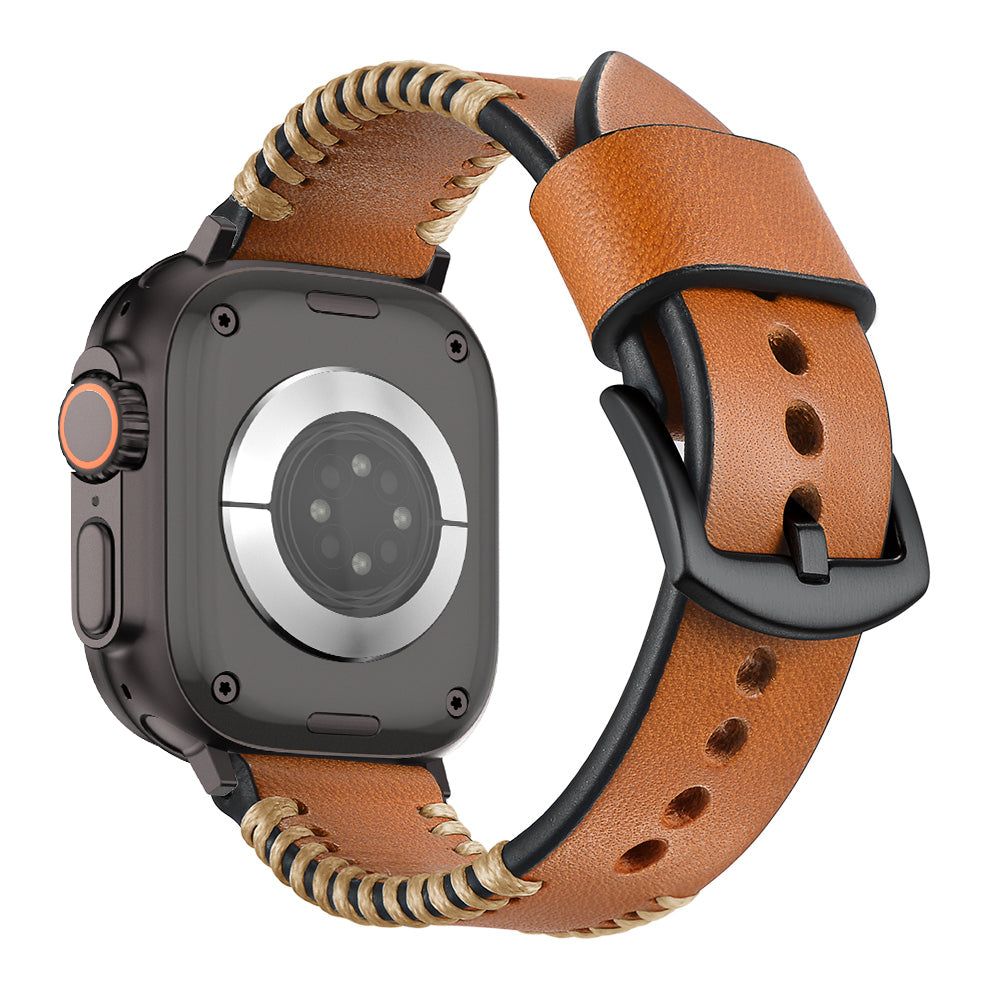 Wilderness Leather Band For Apple Watch B30