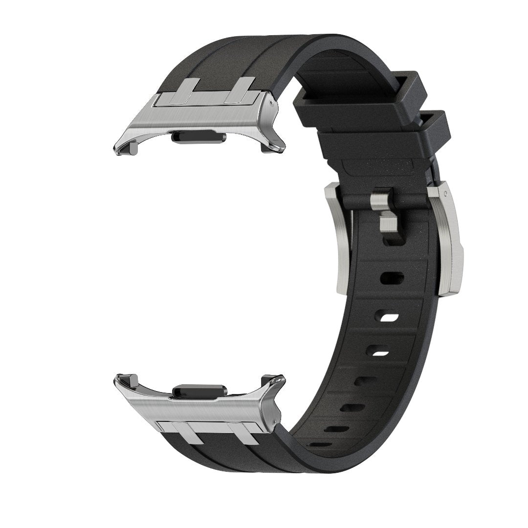 #COLOR_Silver Adapter-Black Band