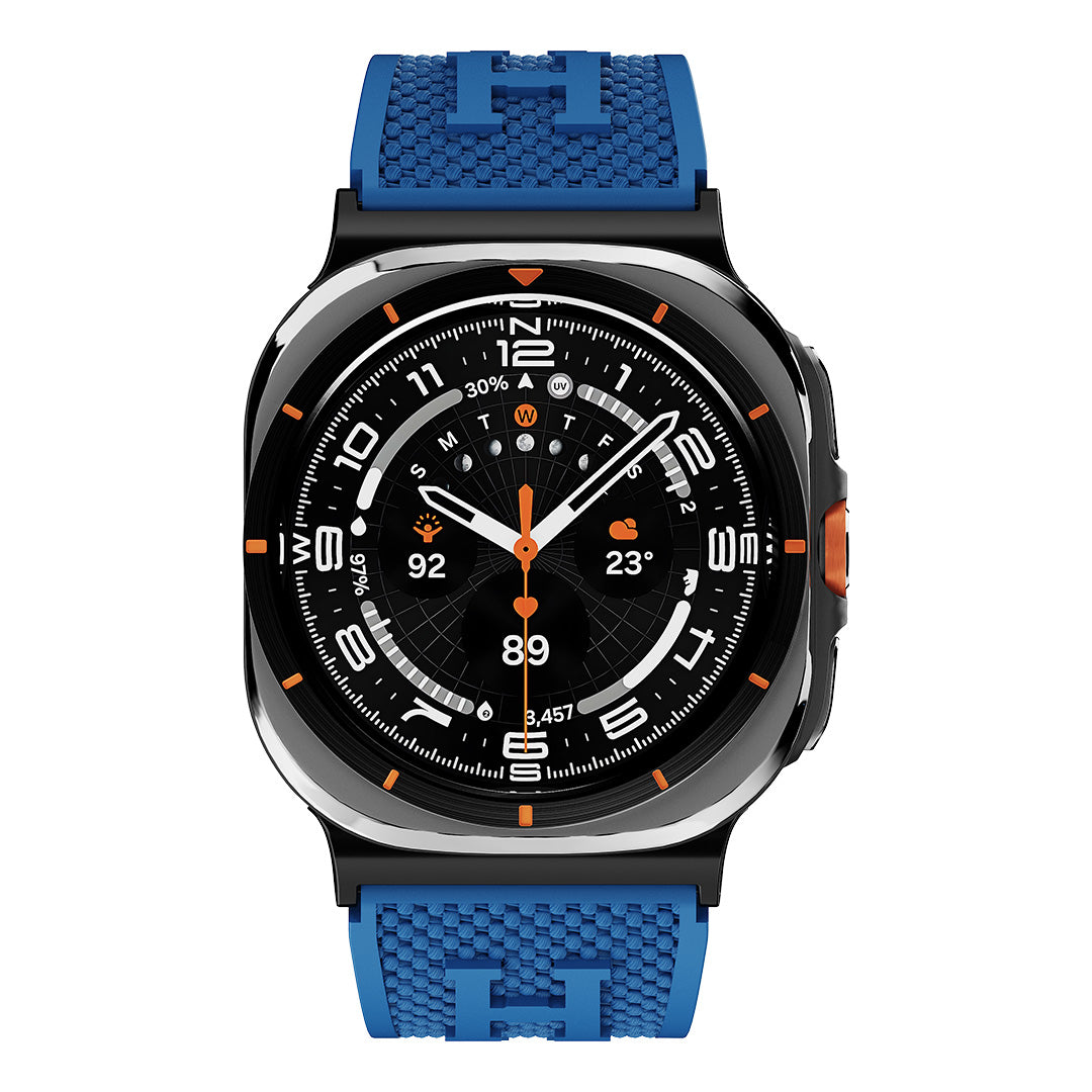 Holiday Weave Silicone Band For Galaxy Watch