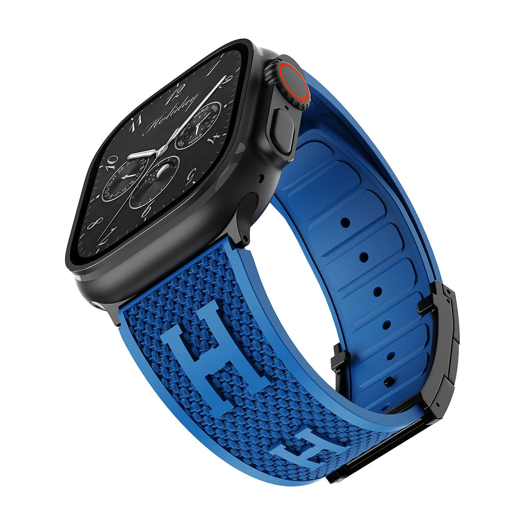 Holiday Weave Silicone Band For Apple watch