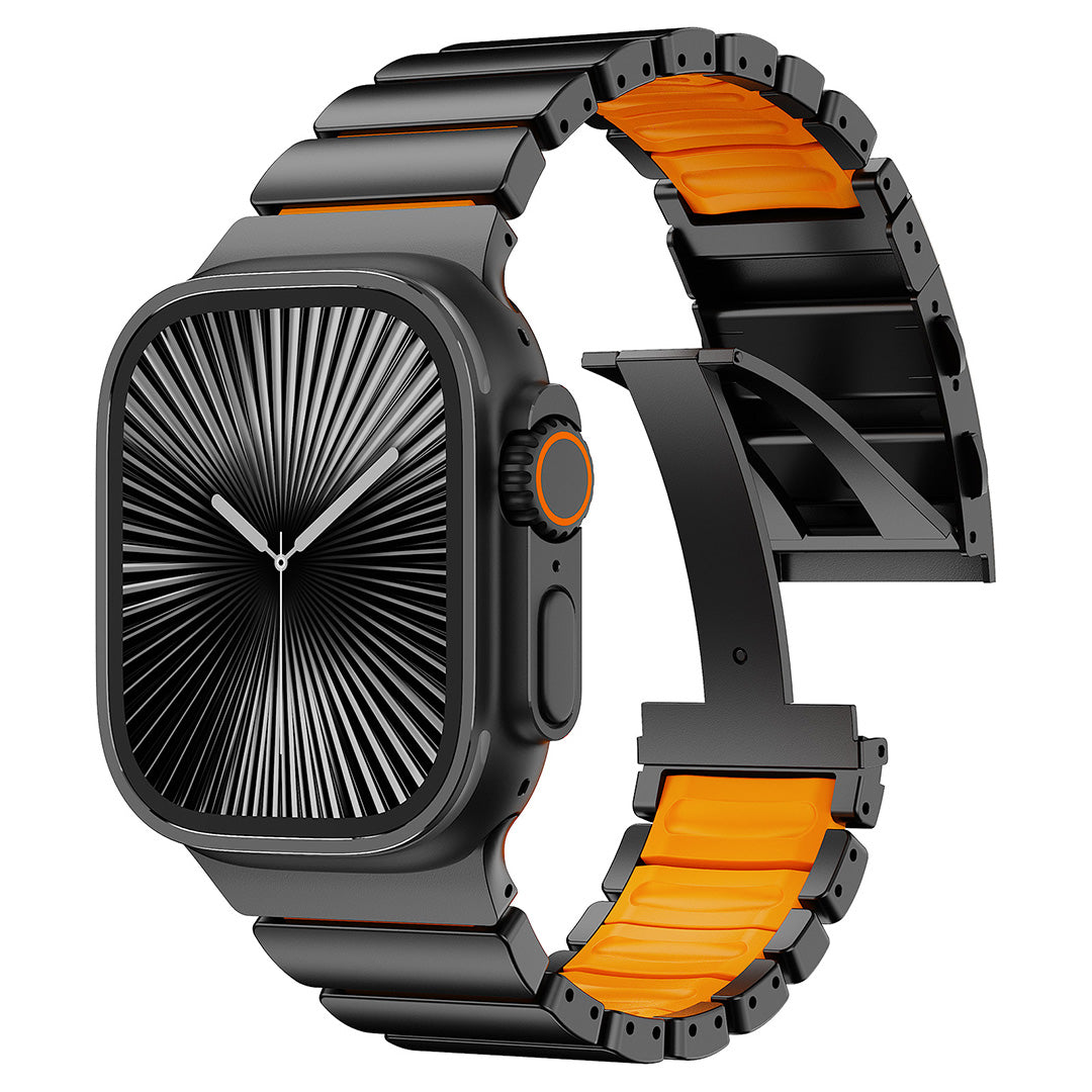 SPACE9 TITANIUM FKM BAND [GlideLock Clasp]