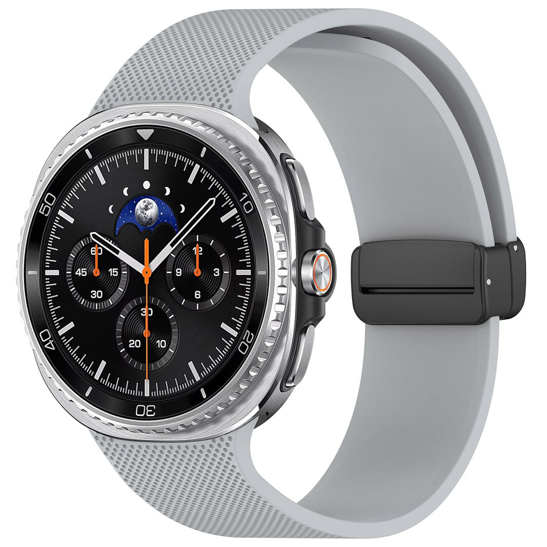 Magnetic Buckle Silicone ST03 Watch Band For Galaxy Watch8