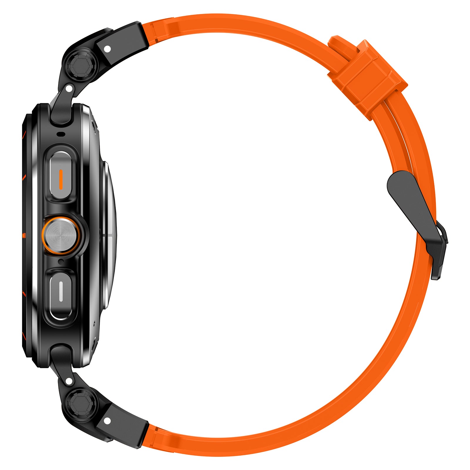 #Color_Black connector - Orange band