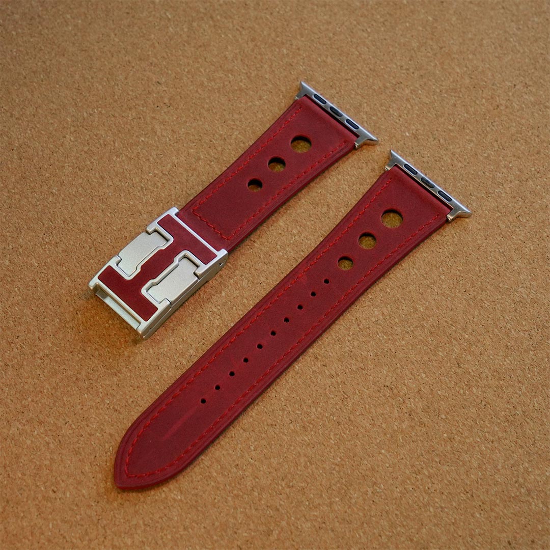 Holiday Cave Leather Band For Apple Watch