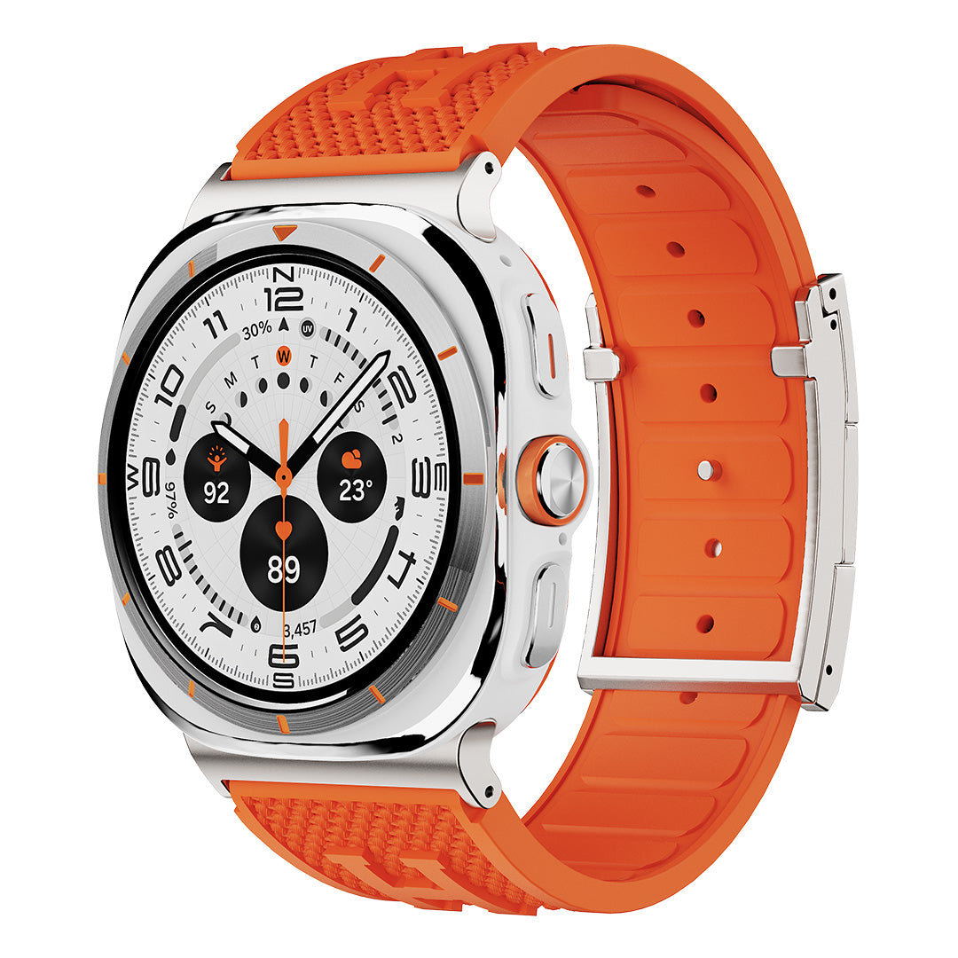 Holiday Weave Silicone Band For Galaxy Watch