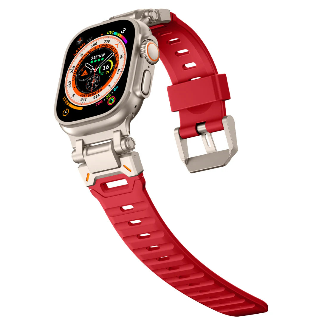 #Color_Titanium Adapter-Red Band