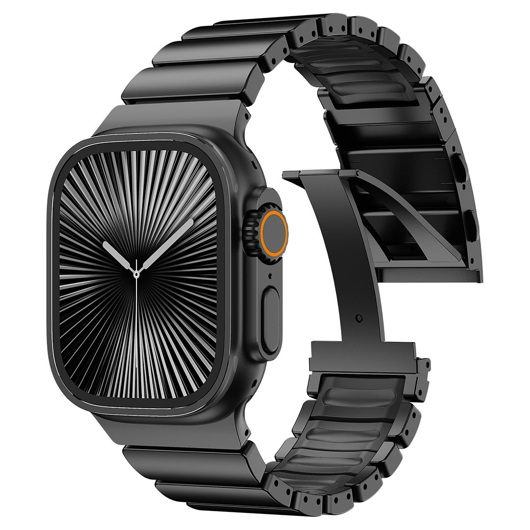 SPACE9 TITANIUM FKM BAND [GlideLock Clasp]