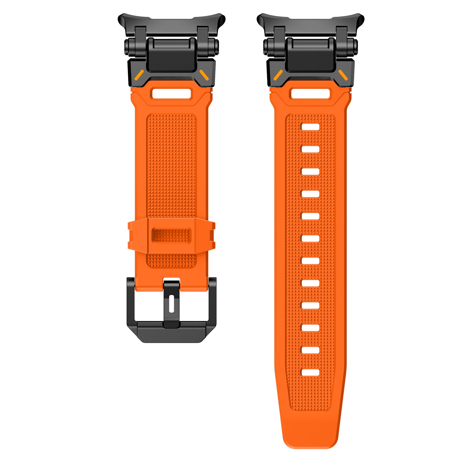 #Color_Black connector - Orange band