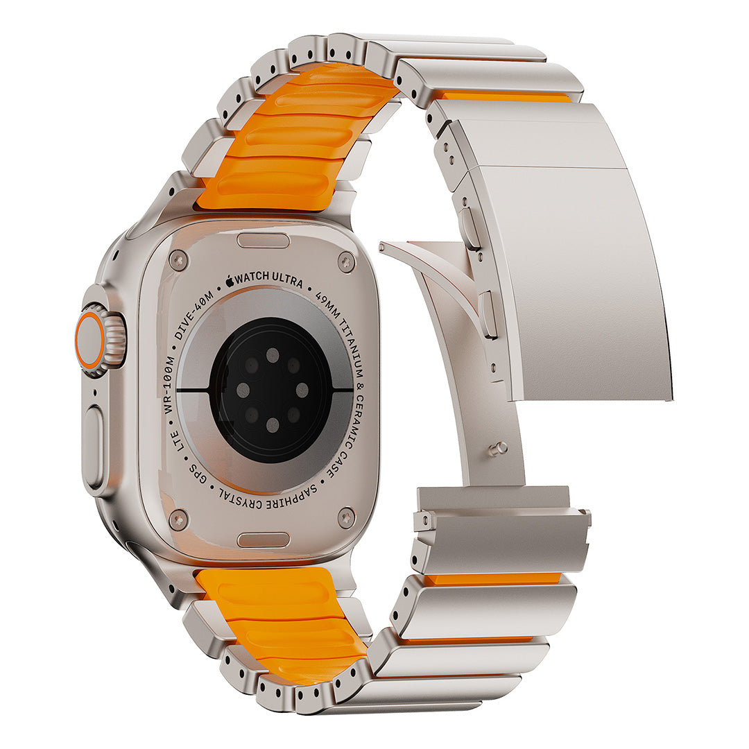 SPACE9 TITANIUM FKM BAND [GlideLock Clasp]