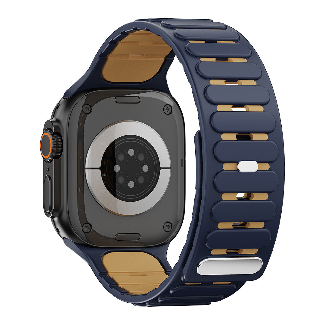 Dynamic Magnetic Silicone Watch Band for Apple Watch