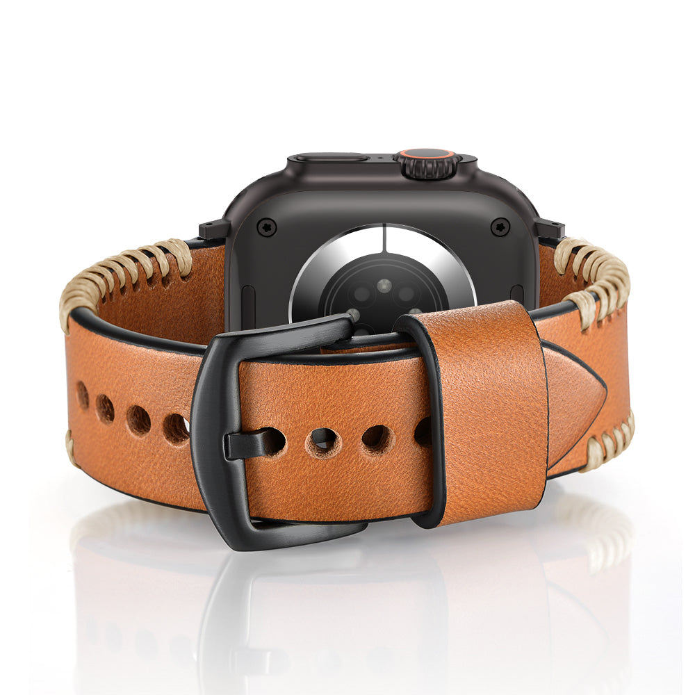 Wilderness Leather Band For Apple Watch B30