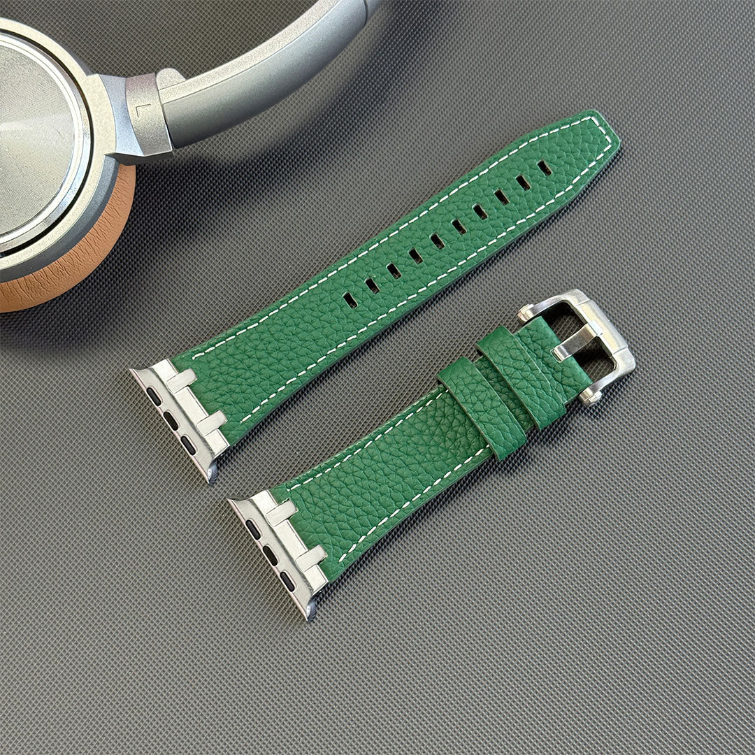 AP Lychee Leather Band For Apple Watch