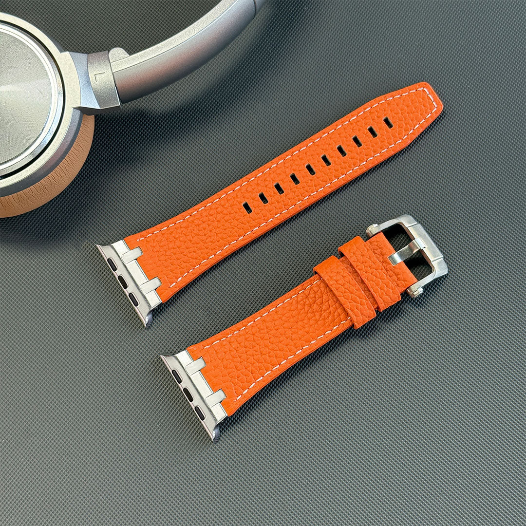 AP Lychee Leather Band For Apple Watch