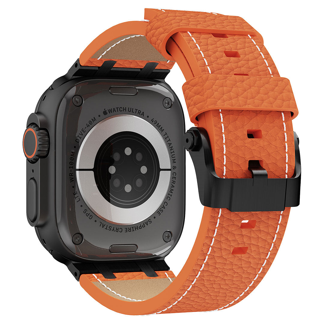 AP Lychee Leather Band For Apple Watch