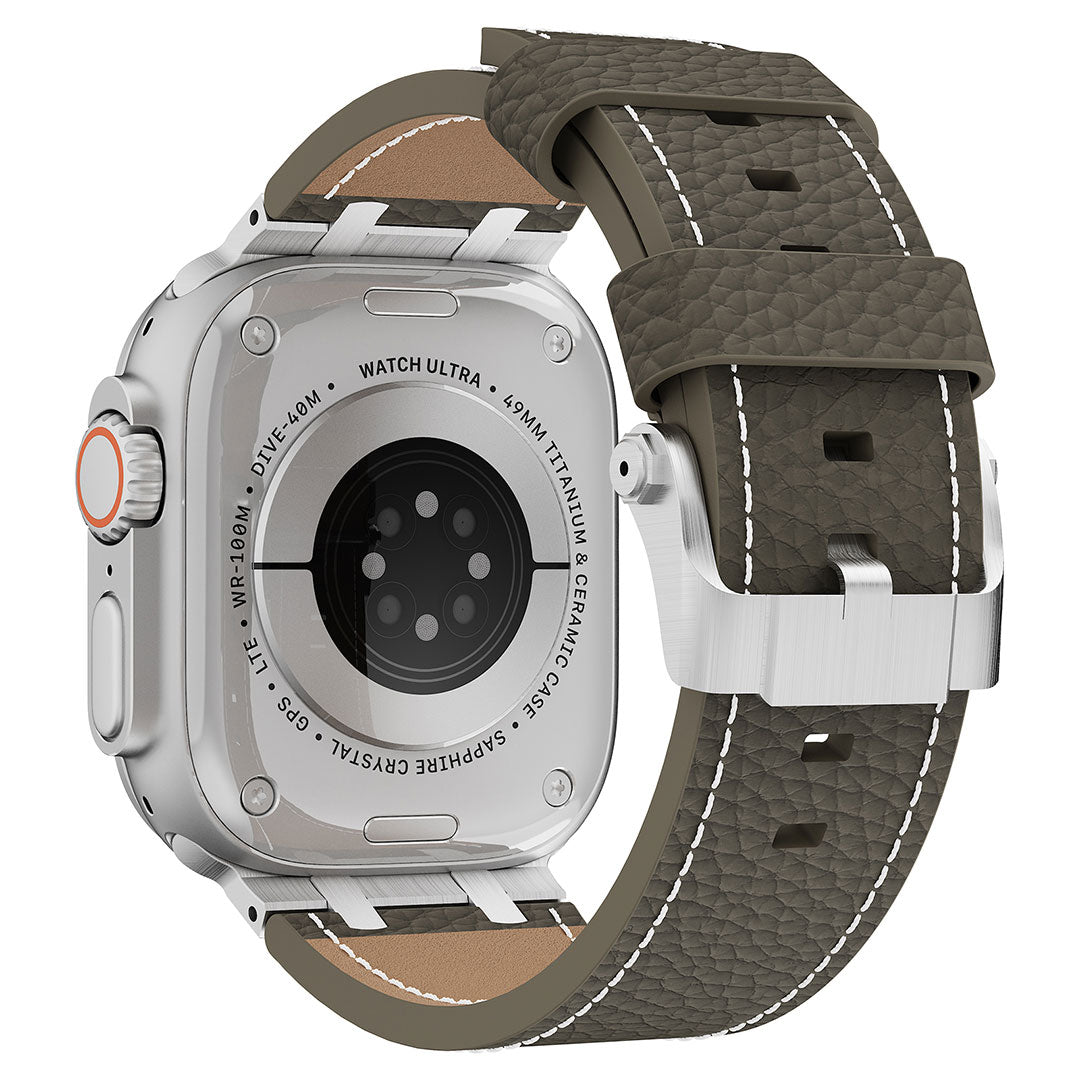 AP Lychee Leather Band For Apple Watch