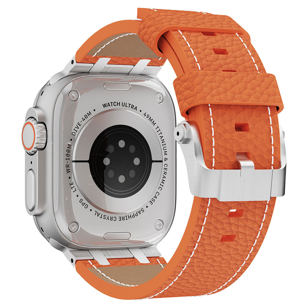 AP Lychee Leather Band For Apple Watch