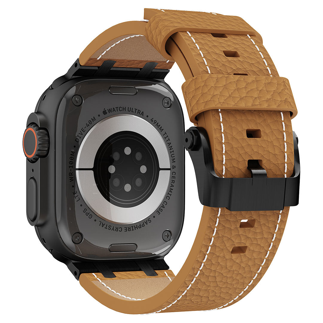 AP Lychee Leather Band For Apple Watch
