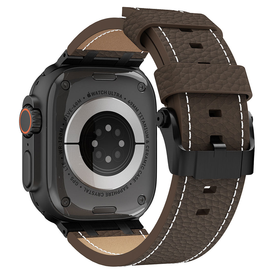 AP Lychee Leather Band For Apple Watch