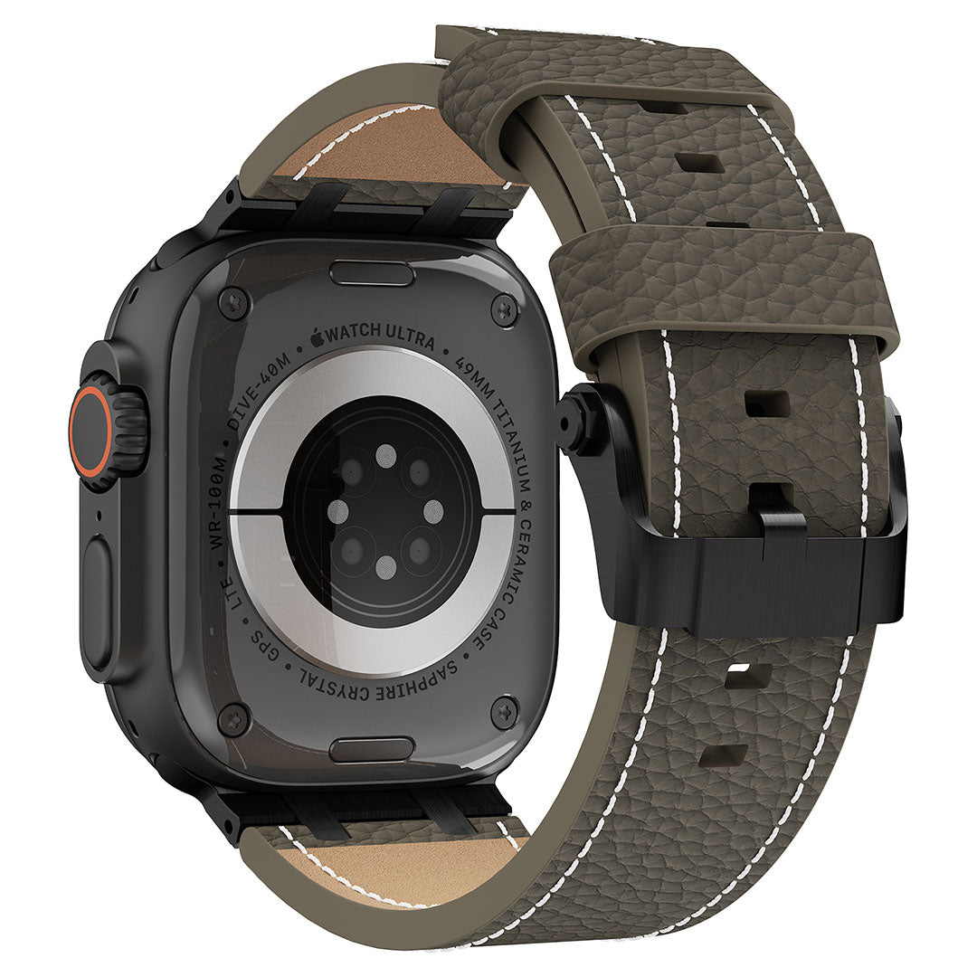 AP Lychee Leather Band For Apple Watch