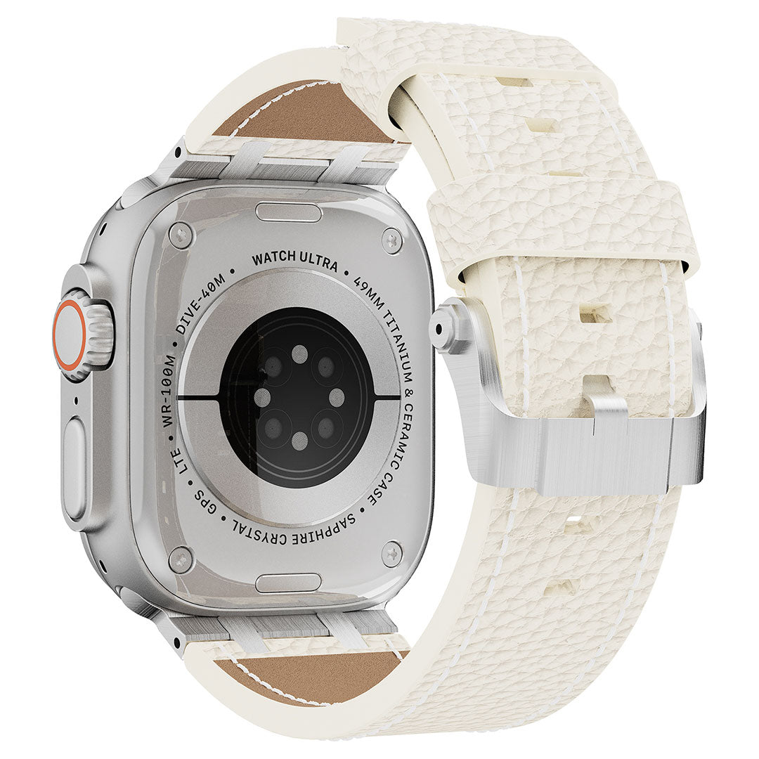 AP Lychee Leather Band For Apple Watch