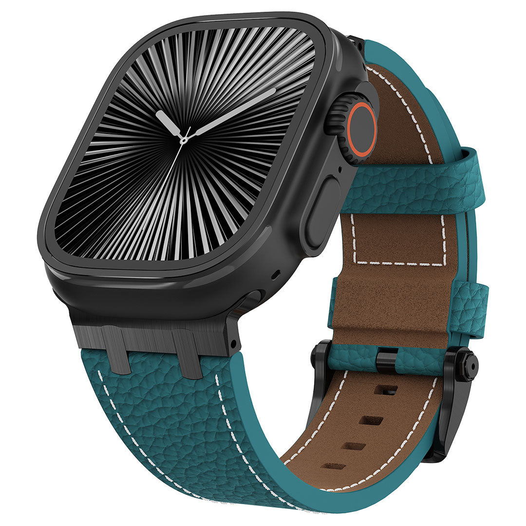 AP Lychee Leather Band For Apple Watch