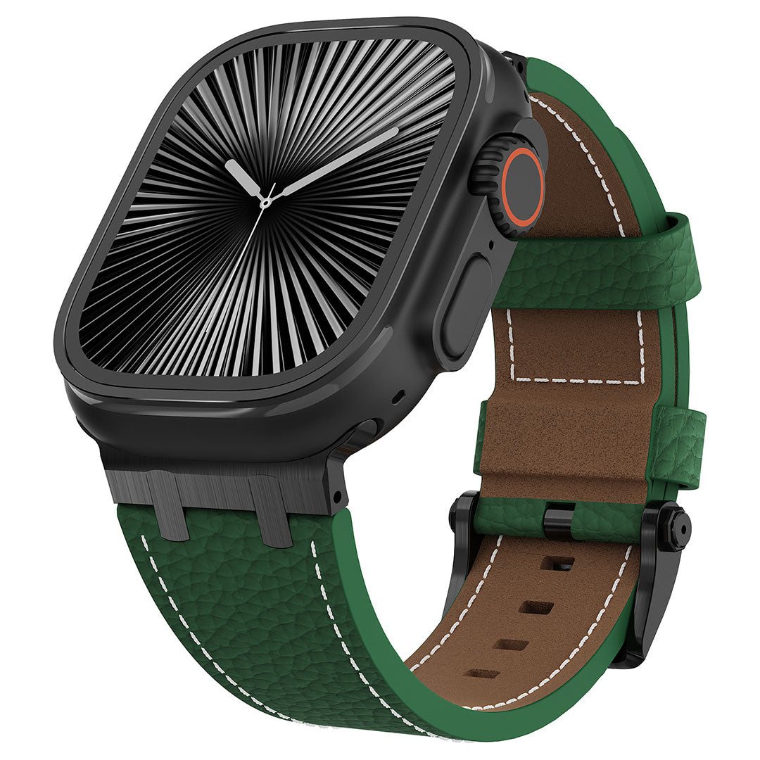 AP Lychee Leather Band For Apple Watch