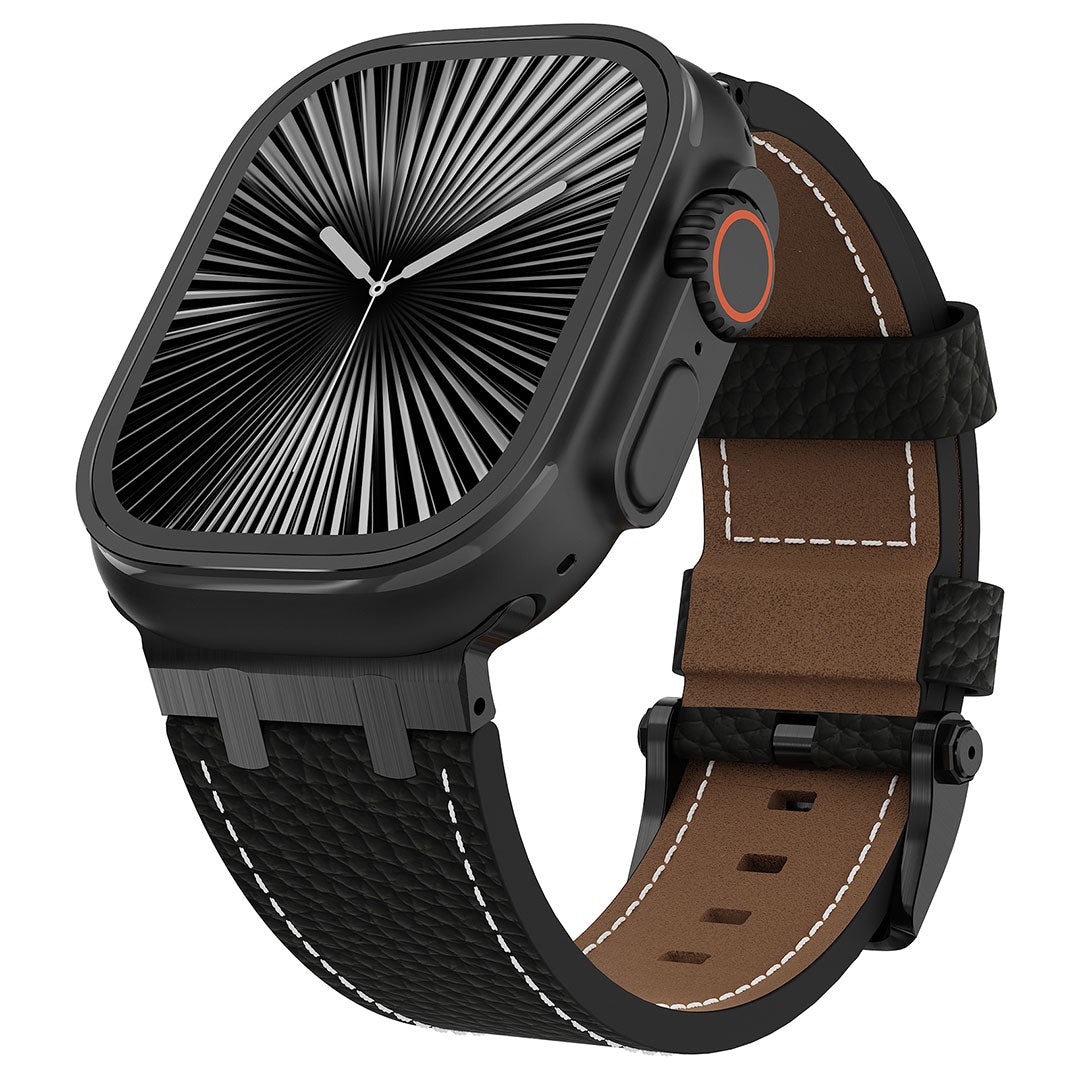AP Lychee Leather Band For Apple Watch