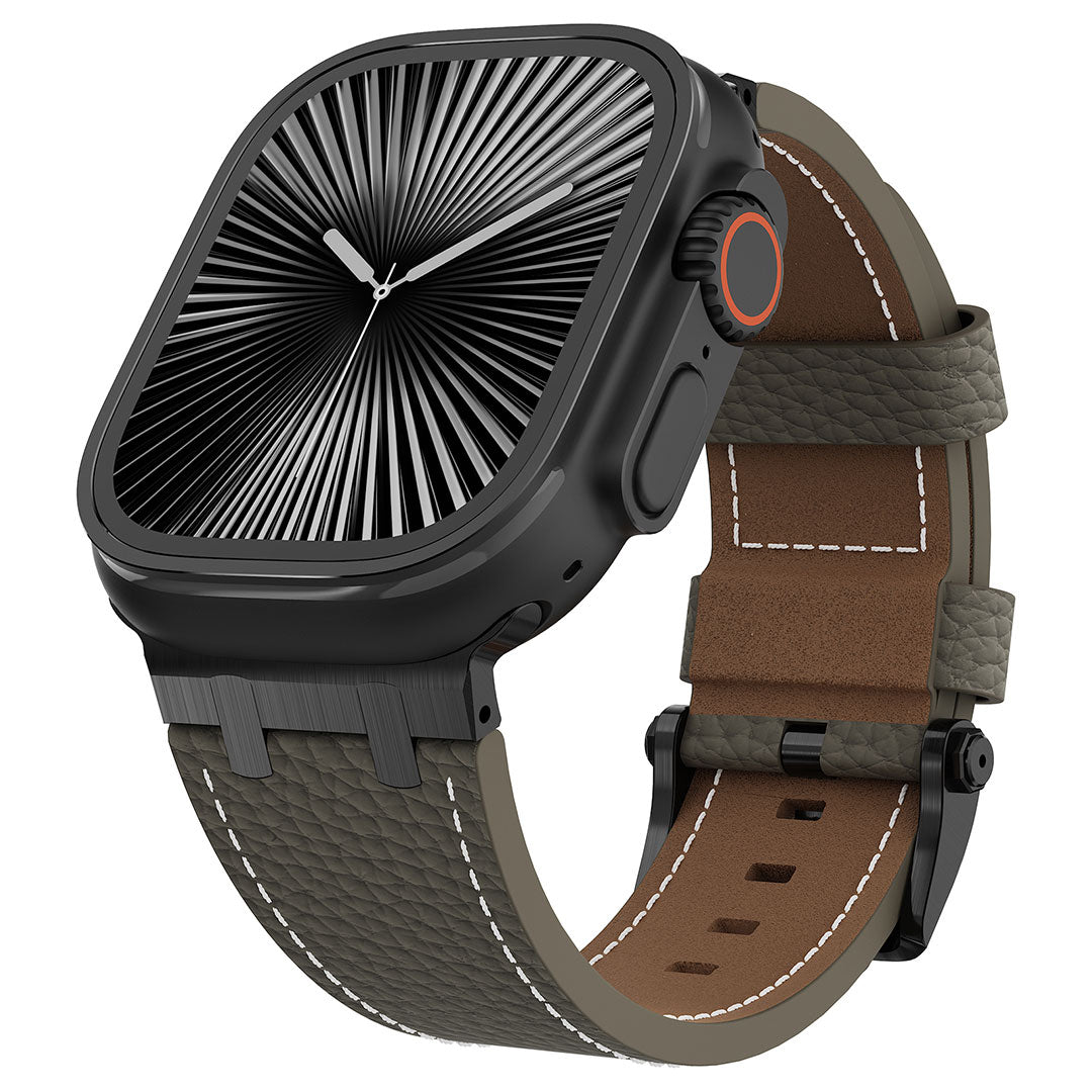 AP Lychee Leather Band For Apple Watch