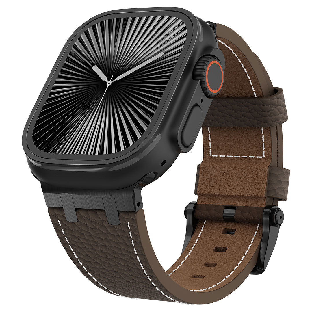 AP Lychee Leather Band For Apple Watch