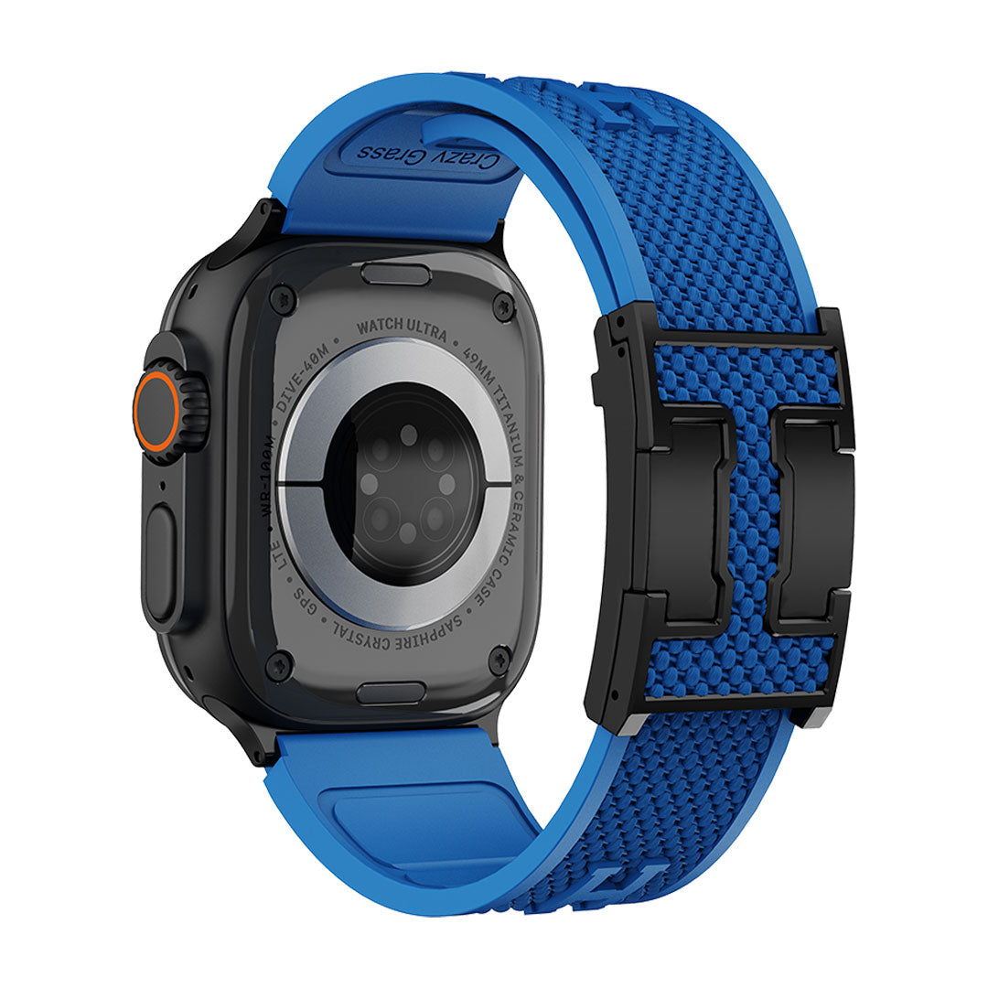 Holiday Weave Silicone Band For Apple watch