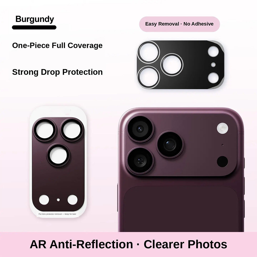 AR anti-reflective lens film for iPhone 18