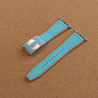 Pebbled Leather Holiday Band for Apple Watch