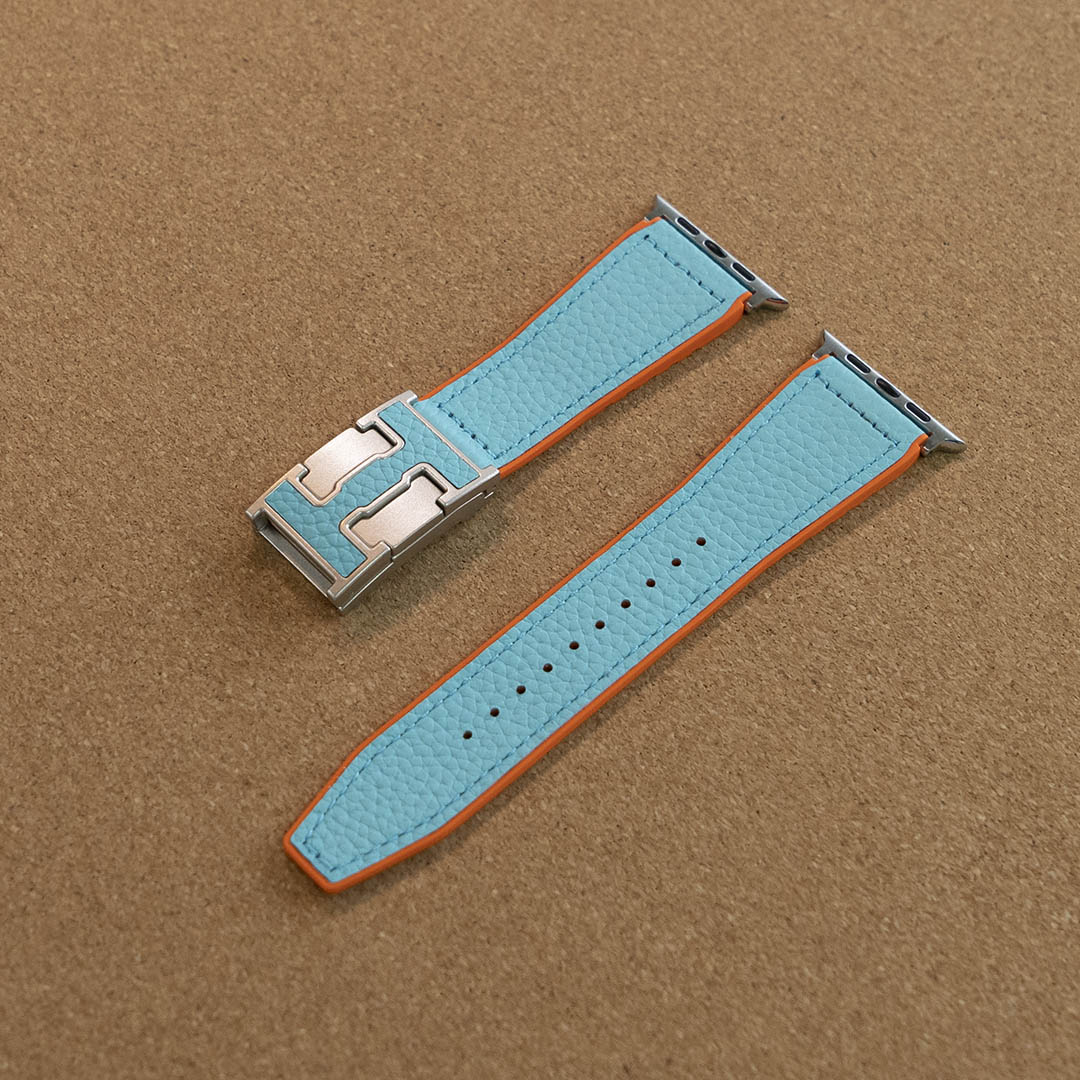 Pebbled Leather Holiday Band for Apple Watch