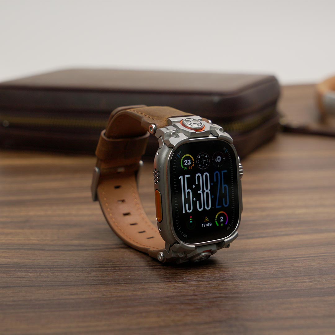 Wild Energy Leather Band for Apple Watch