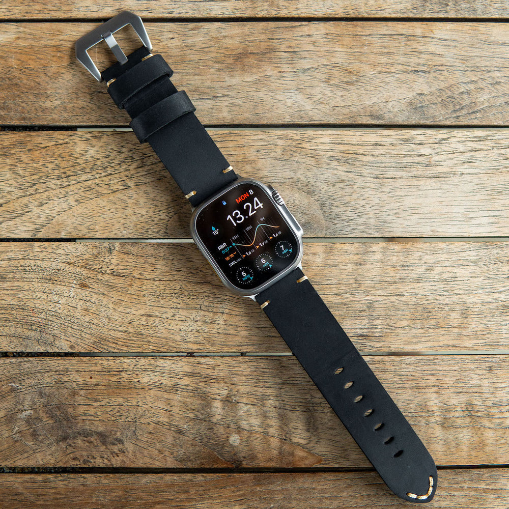 Leather Strap R01 For Apple Watch