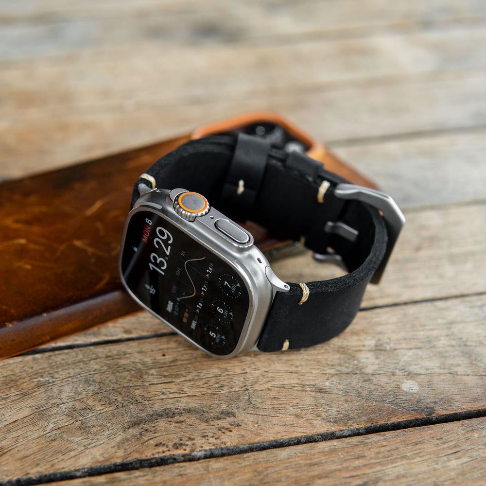 Leather Strap R01 For Apple Watch