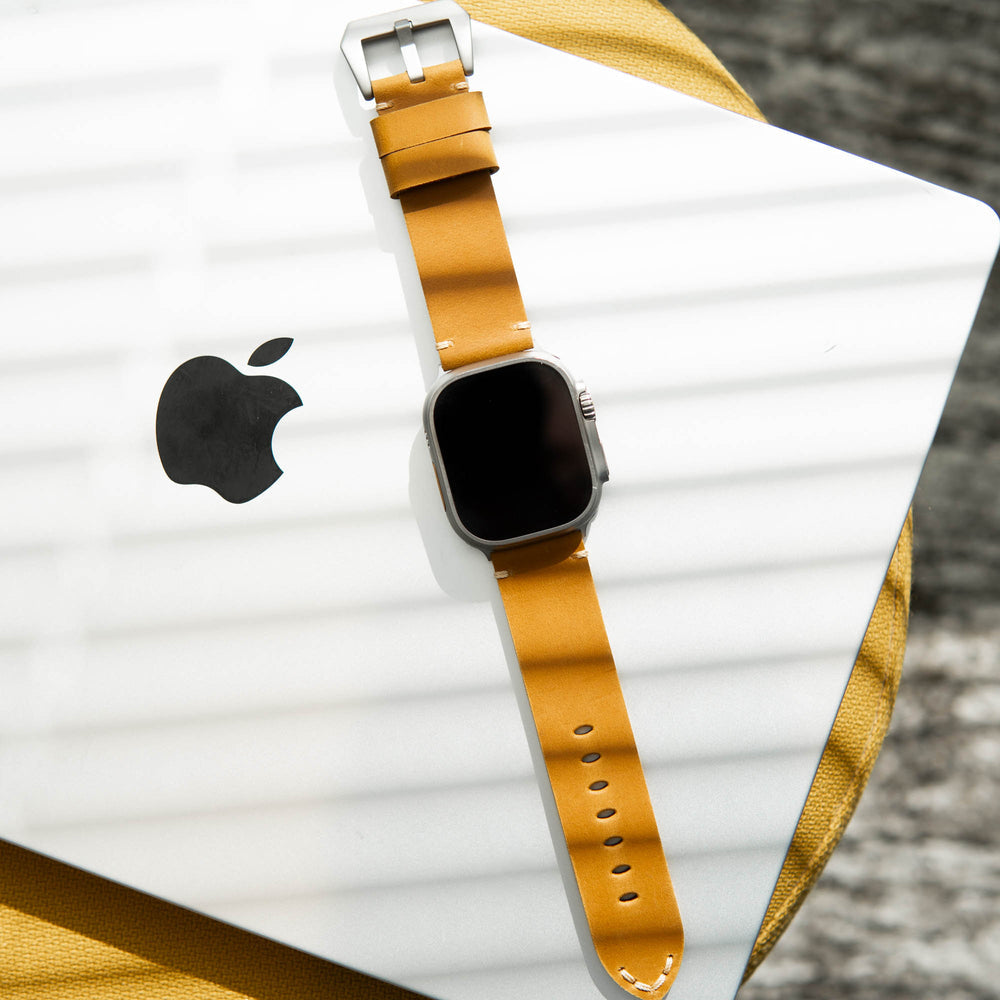 Leather Strap R01 For Apple Watch