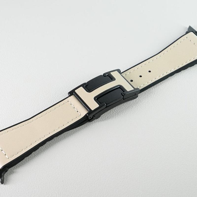 Genuine Leather Magnetic Watch Strap for Galaxy Watch Ultra