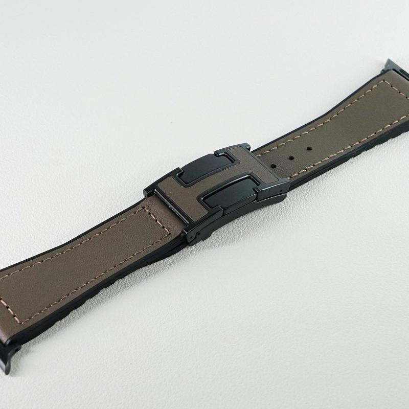 Genuine Leather Magnetic Watch Strap for Galaxy Watch Ultra