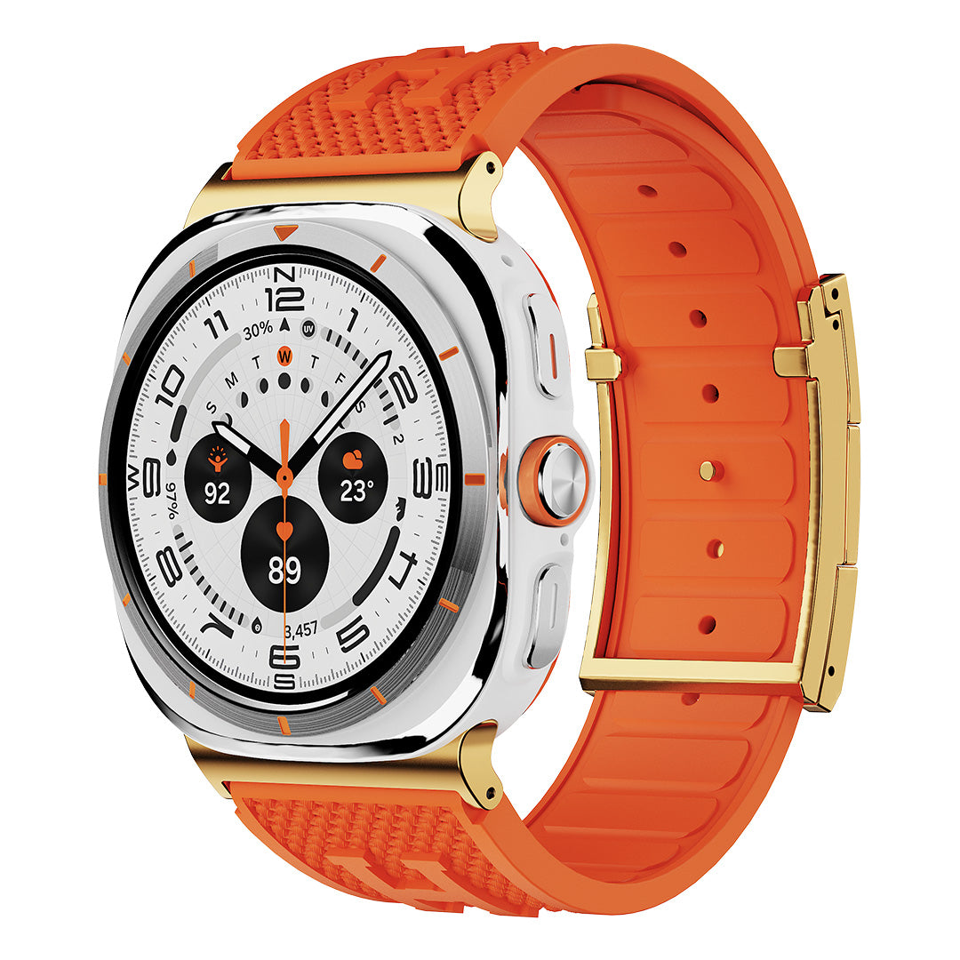 Holiday Weave Silicone Band For Galaxy Watch