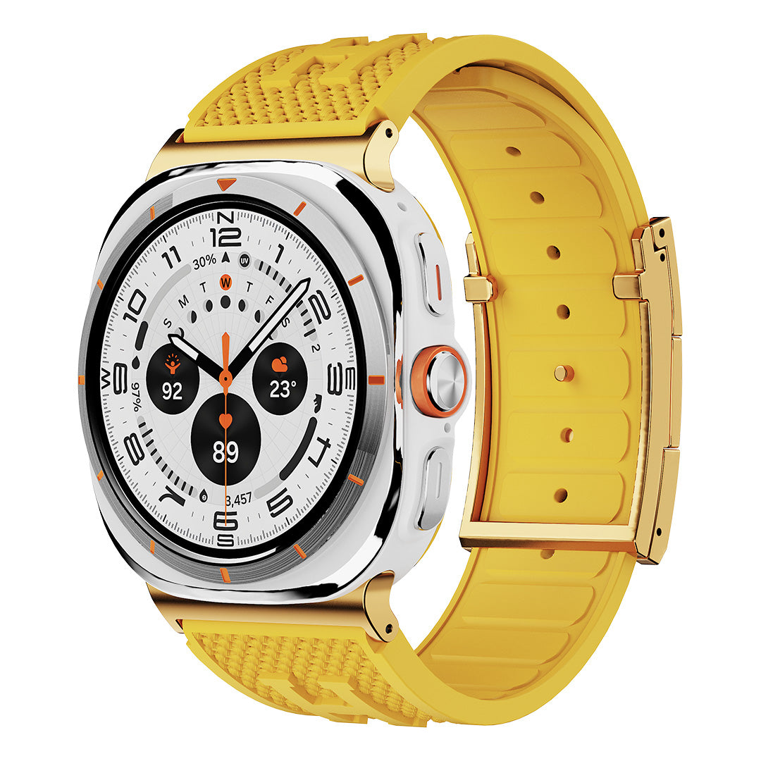 Holiday Weave Silicone Band For Galaxy Watch