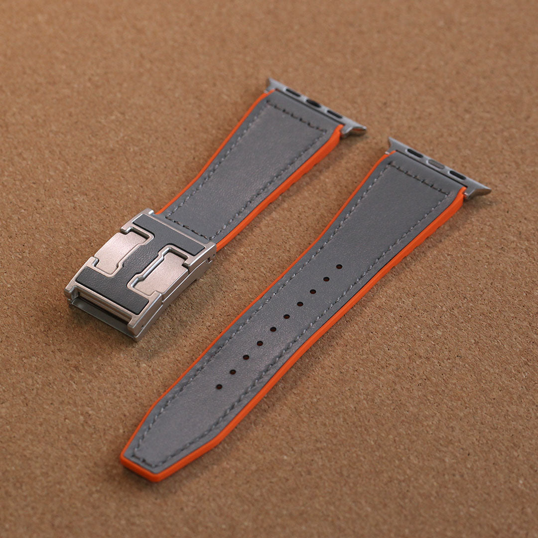 Pebbled Leather Holiday Band for Apple Watch